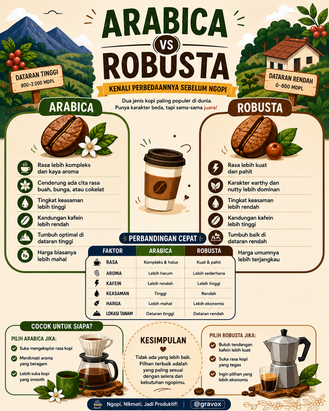 Robusta VS Arabica